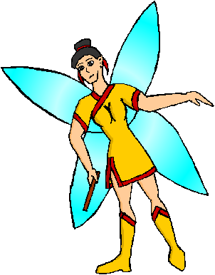 Mai'ko in mid-flight