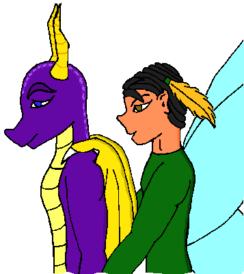 Spyro is arrested by officer Nola'Nihil