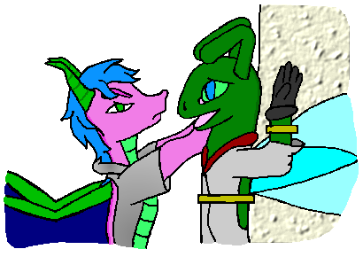 Reena trying to yank the strap out