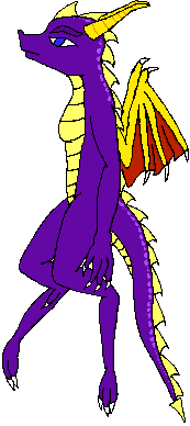 Spyro in standing pose